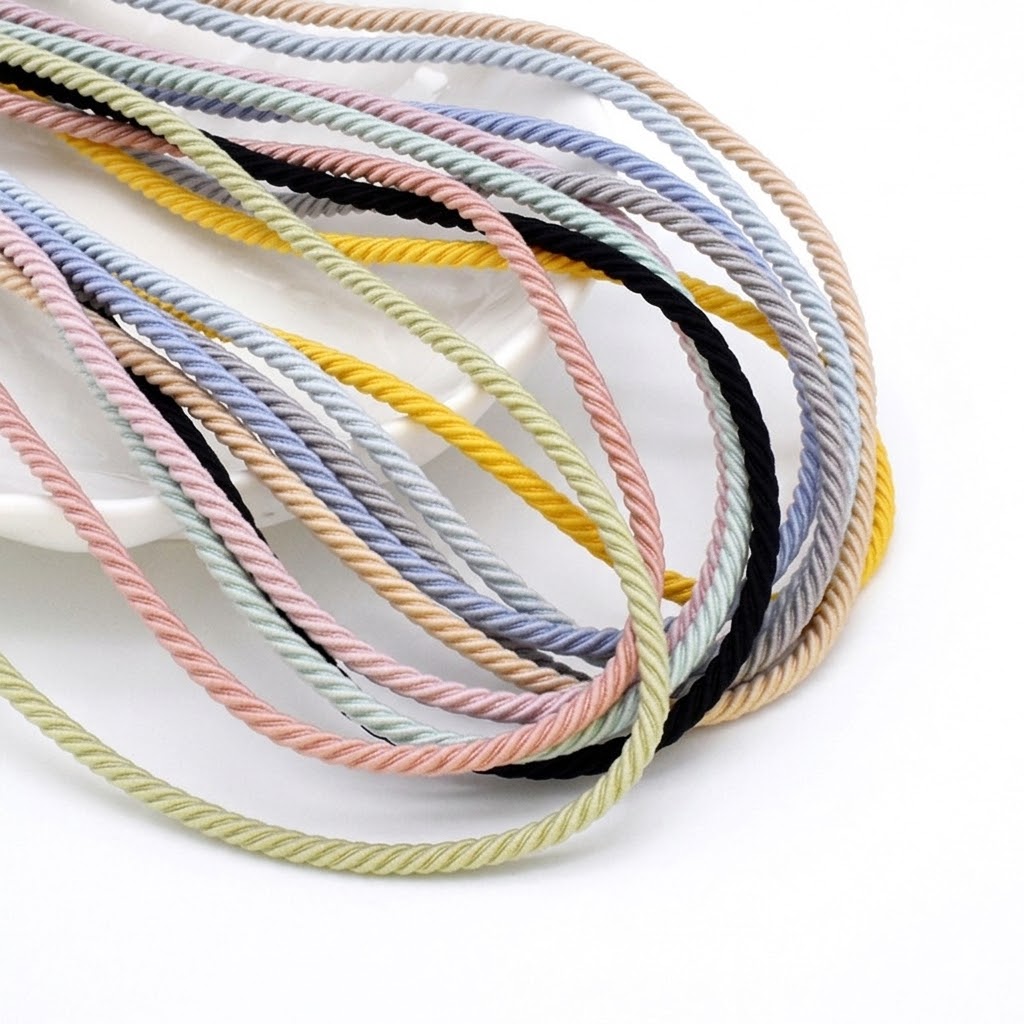 Sewing Necessities - 5M/Lot Corde élastique tressée de 2,5