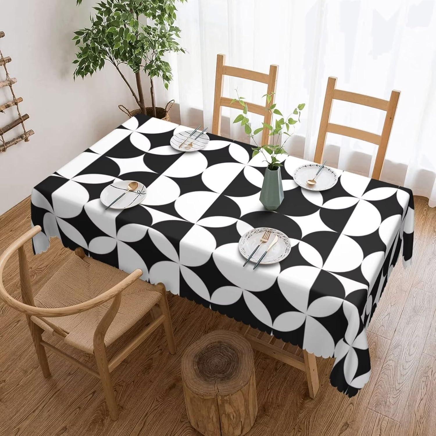 Century Textile & Sewing Supply By Owner - Nappe minimaliste de style moderne du