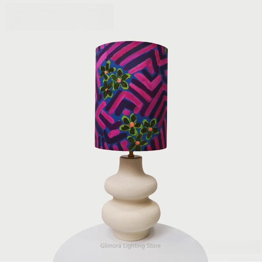 Century Textile & Sewing Supply By Owner - Lampe de table en tissu Liberty