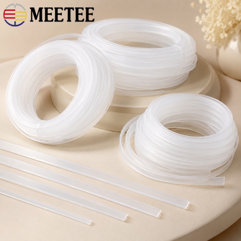 Textile Sewing Support - 20M 4-12mm Bande de soutien transparente