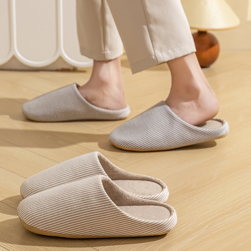 Sewing House - Chaussons d'intérieur pour hommes, antidérapants, à