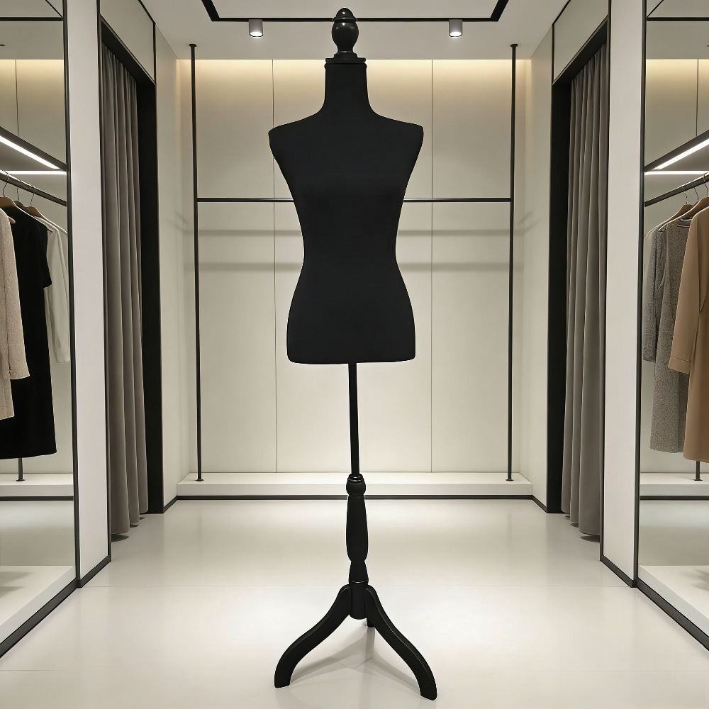 Dress Form Mannequin - Mannequin demi-corps, présentoir de vêtements pour