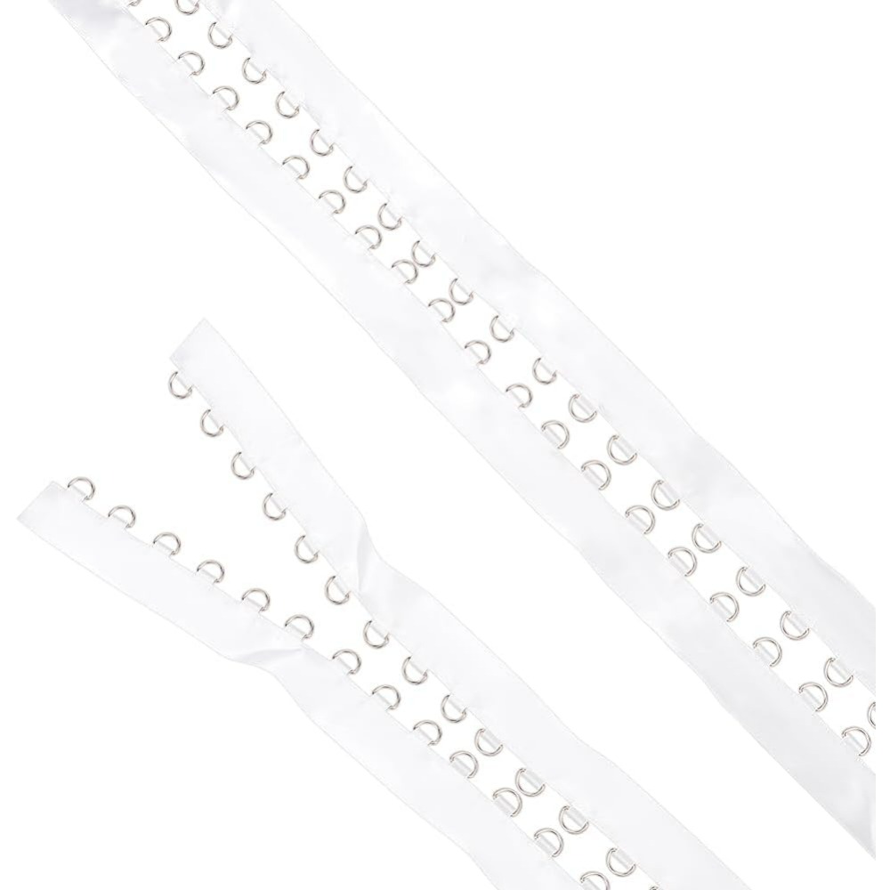 Sewing Kit - Garniture à œillets blancs avec anneaux