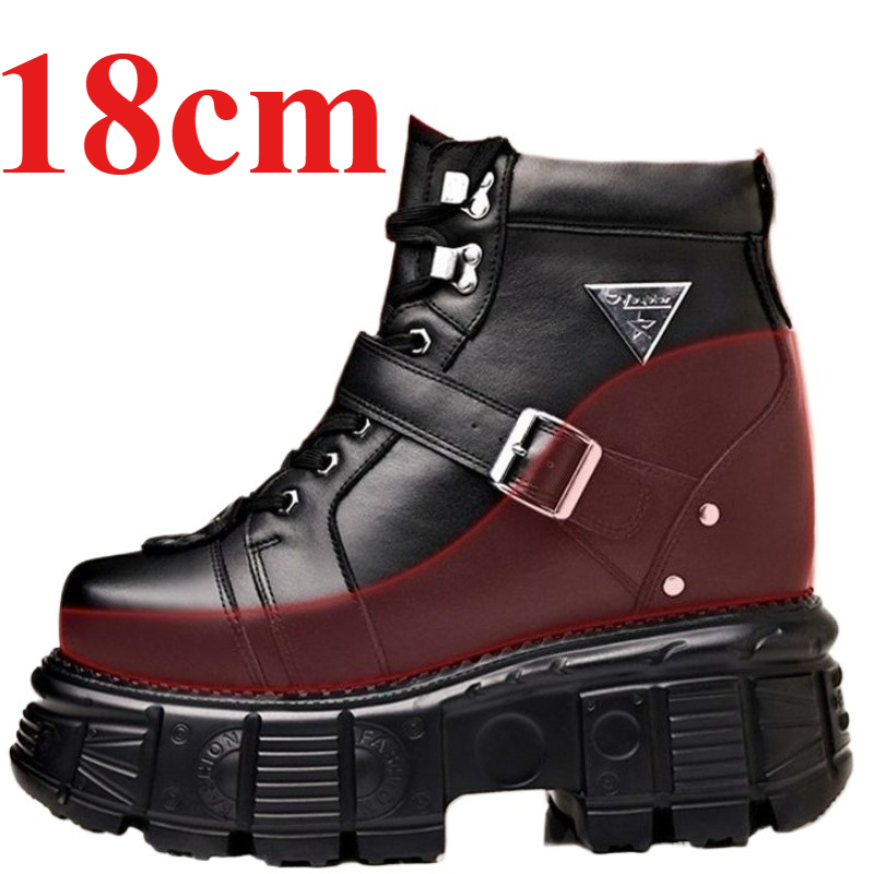 Sewing Garment - Bottes de moto en cuir véritable
