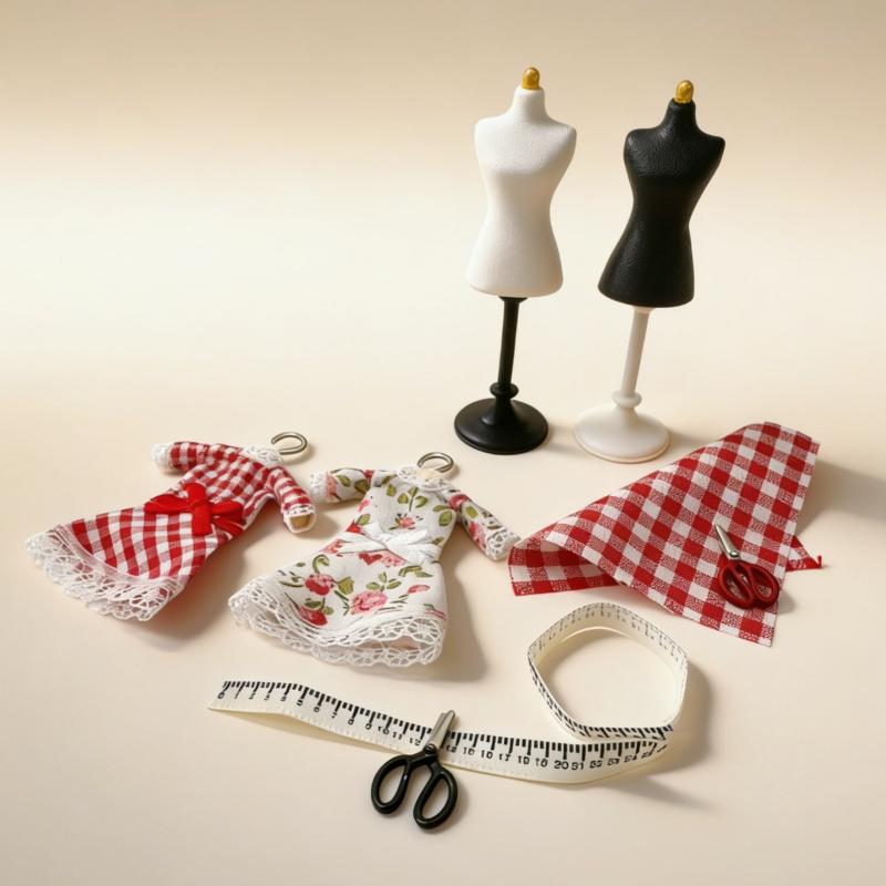 Sewing Kit - 1 ensemble de mannequins torse, porte-vêtements/accessoires