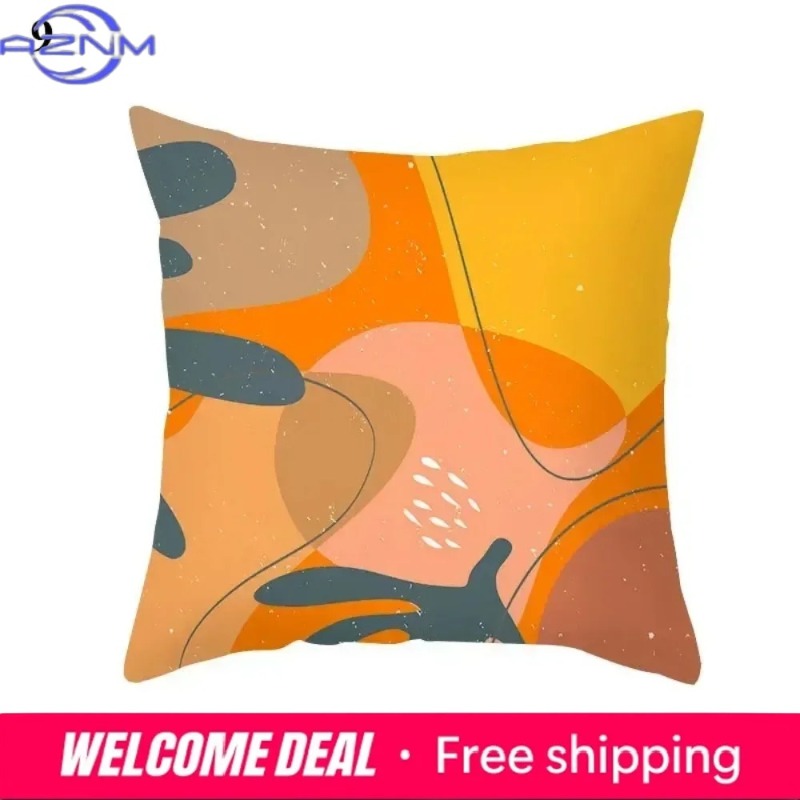 Housse de coussin abstraite or - Century Textile & Sewing Supply By Owner avis et prix