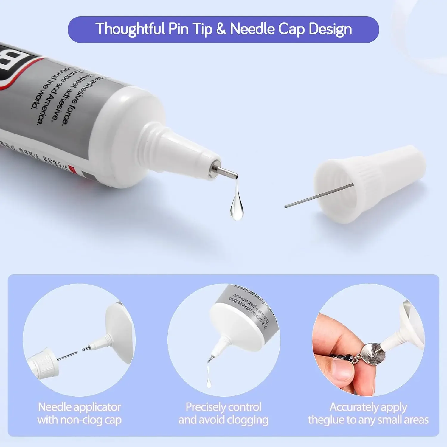 ICUTE-FITTDYHE Lot de 6 Colles - Fabric Glue Bond avis et prix