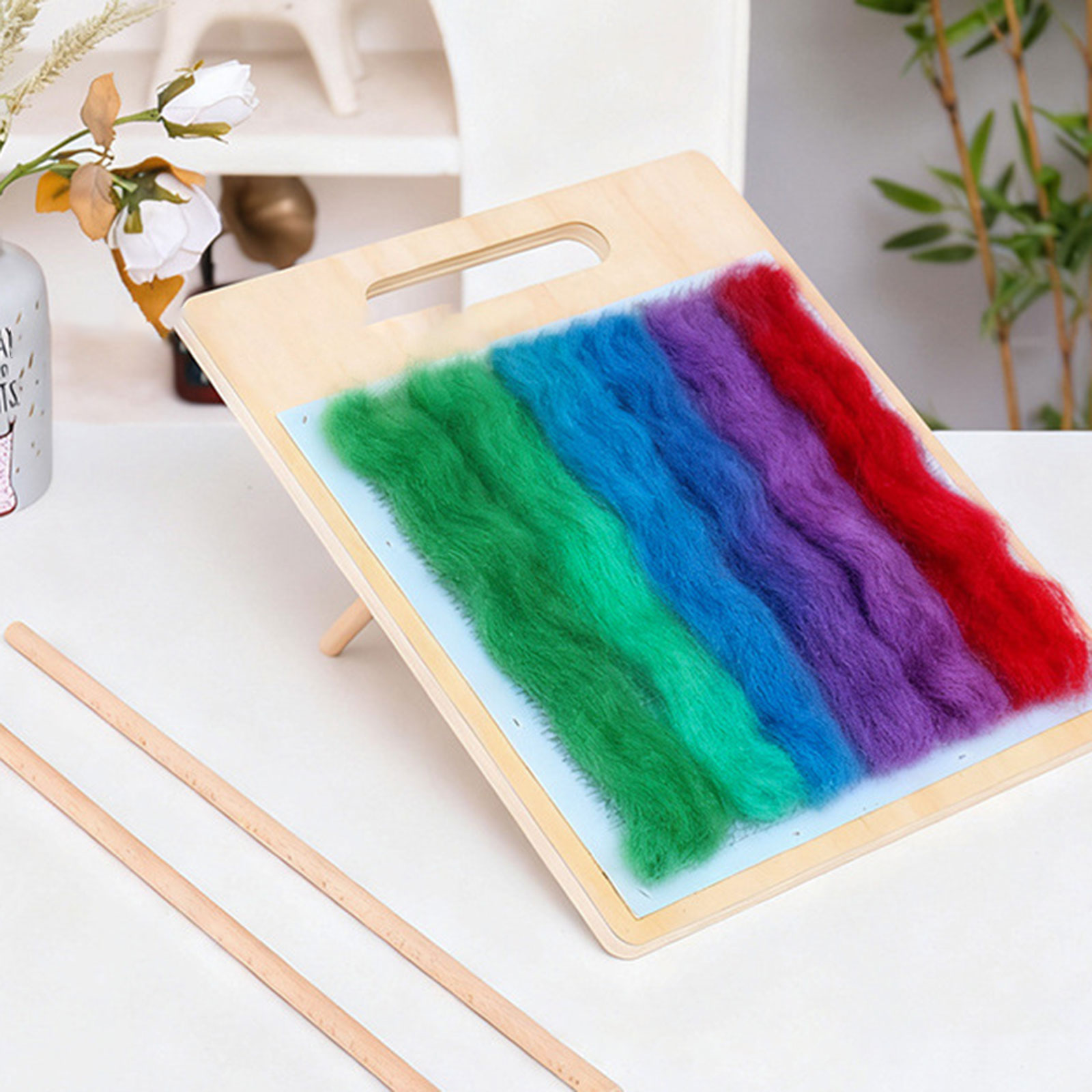 Planche à mélanger la laine en - Textile Sewing Support avis et prix