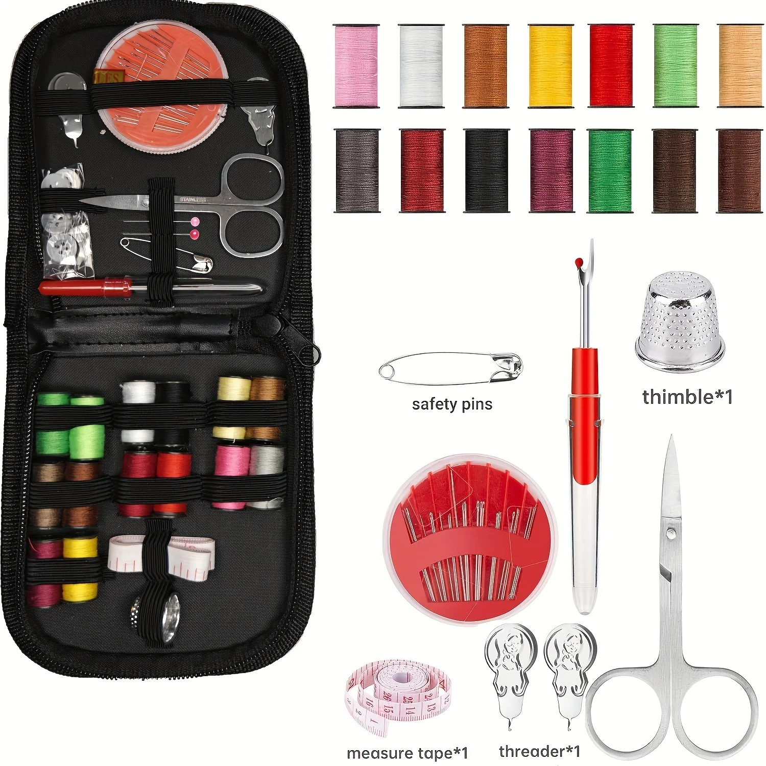 67/128 pièces Kit de couture a - Sewing Thread Production avis et prix