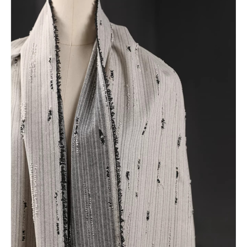 Tissu jacquard en coton denim  - Sewing Recycle avis et prix