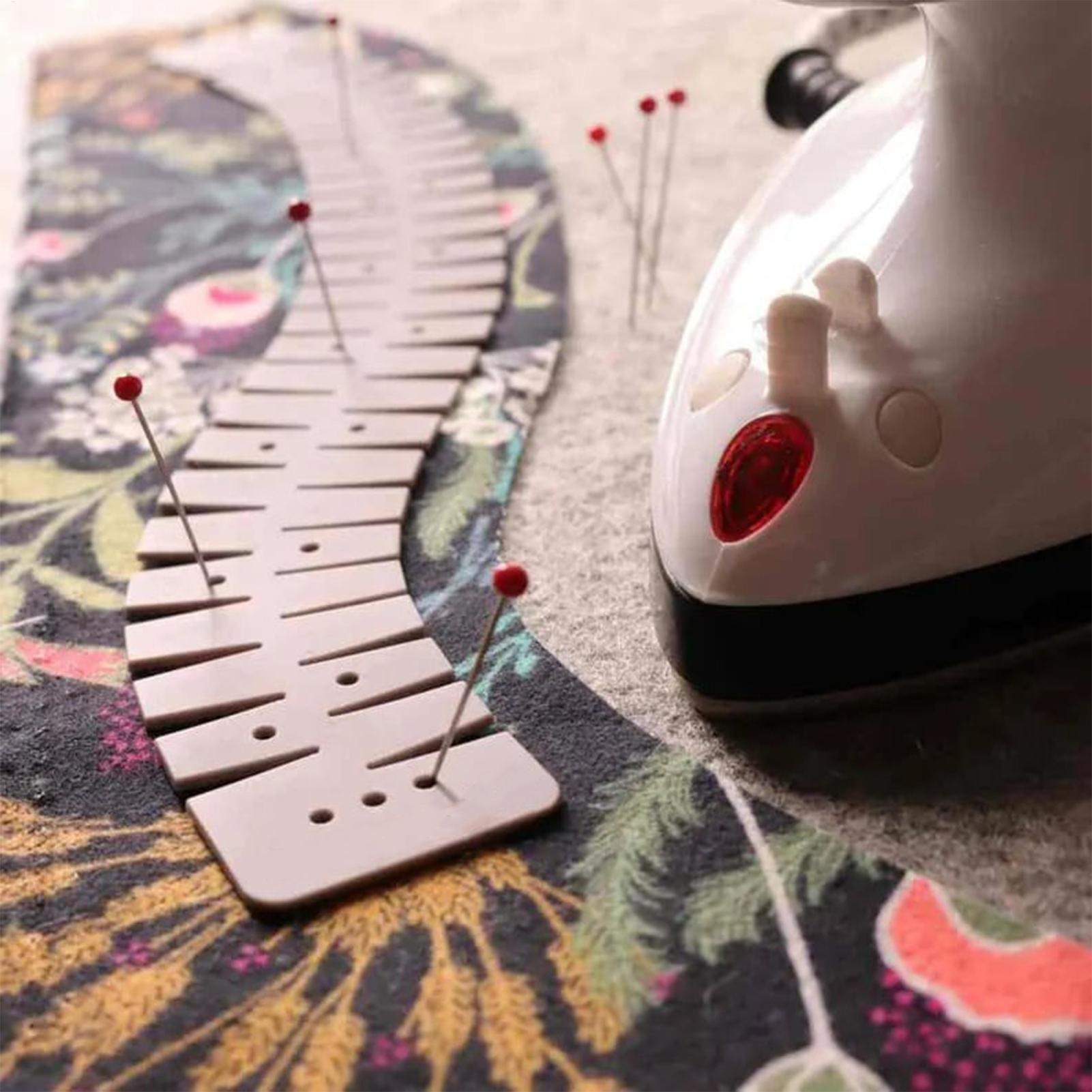 Règle de ourlage en silicone a - Sewing Necessities avis et prix