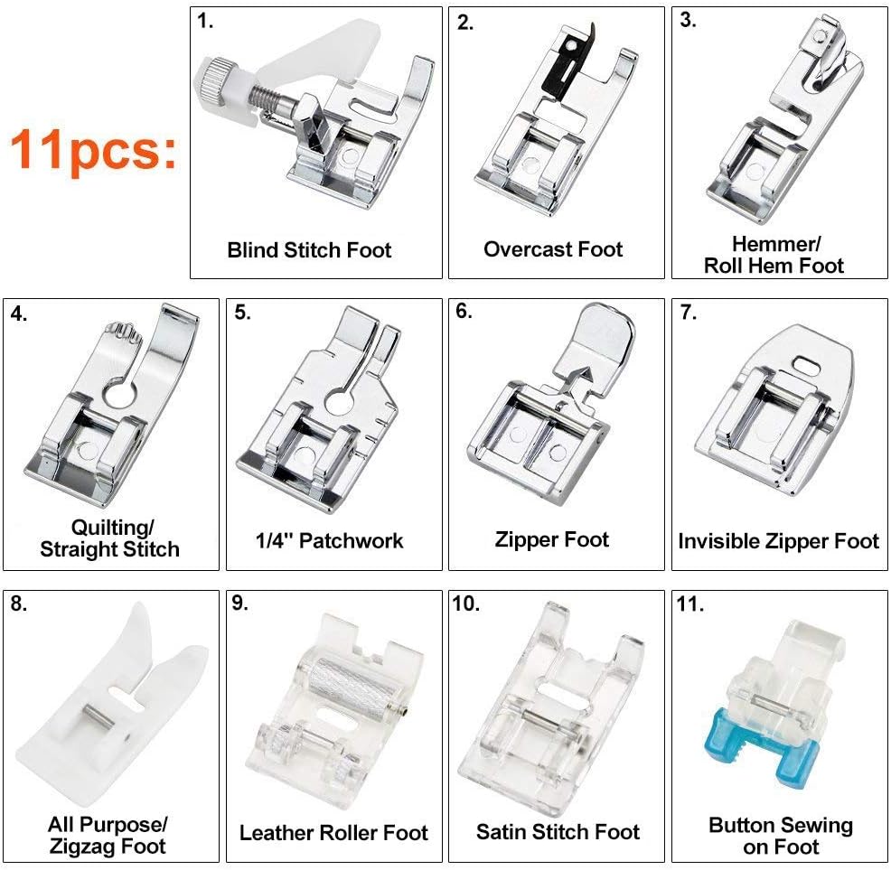 Kit de 11 pieds presseurs - Ki - Sewing Kit avis et prix