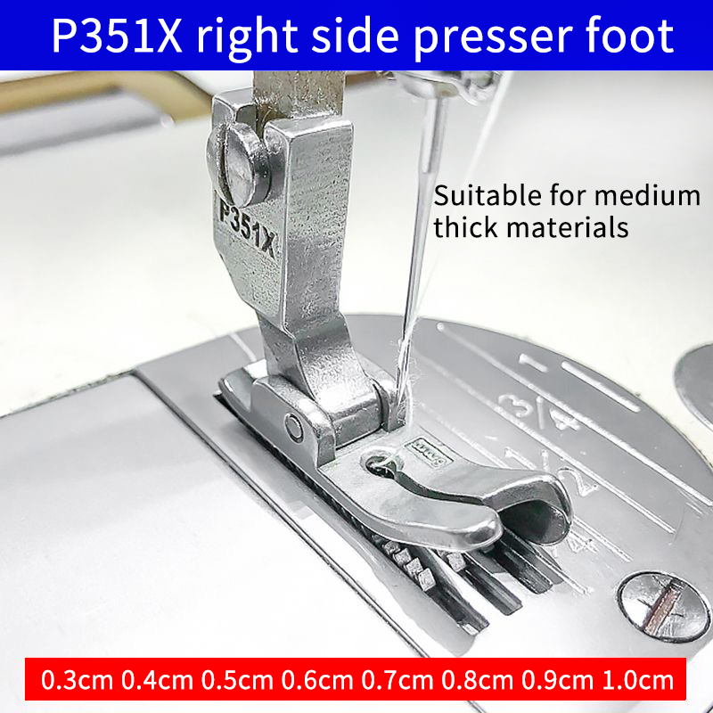 Machine à coudre plate industr - Rolled Hem Foot avis et prix
