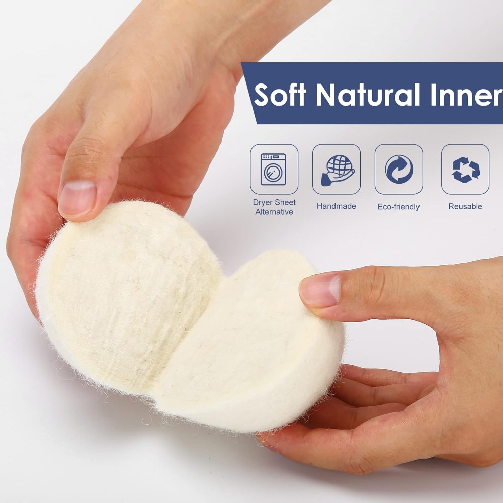 Boules de séchage en laine ext - Fabric Softener Sheet avis et prix