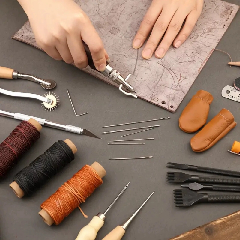 Kit de couture pour cuir avec  - Sewing Thread Production avis et prix