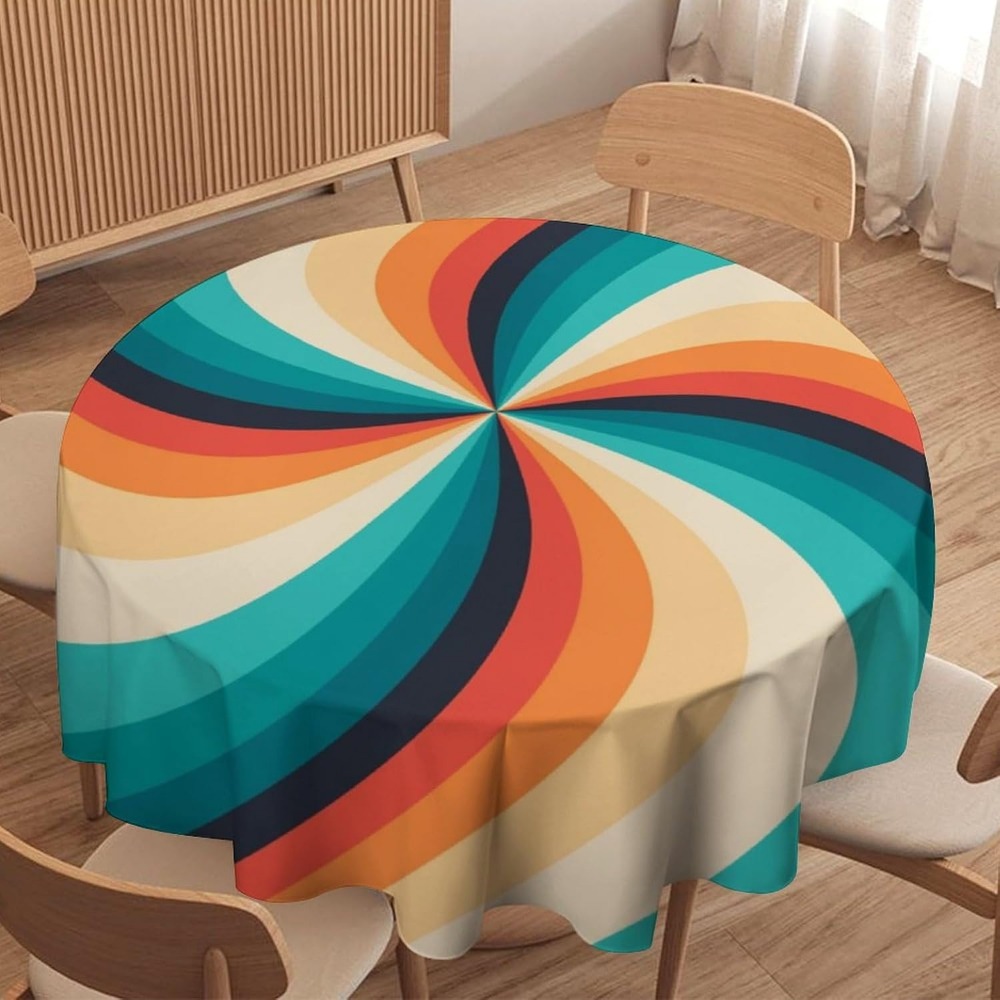Nappe ronde vintage à motif to - Century Textile & Sewing Supply By Owner avis et prix