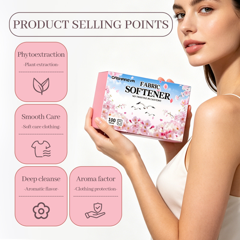 Feuilles assouplissantes CASHA - Fabric Softener Sheet avis et prix