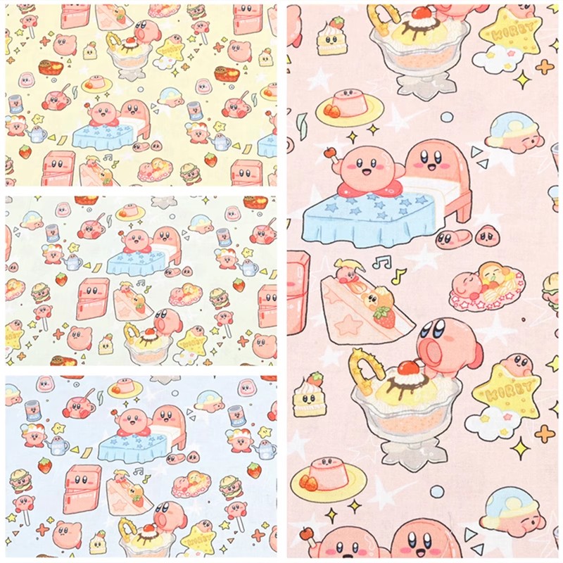 Dessin animé Kirby 100 coton T - Textile For Sewing avis et prix