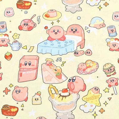 Dessin animé Kirby 100 coton T - Textile For Sewing avis et prix